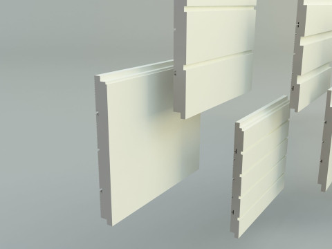 Building cladding models 3D Model