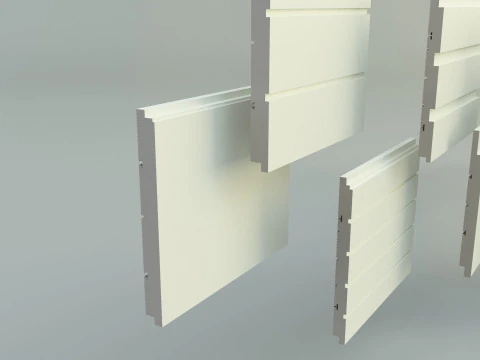 Building cladding models 3D Model