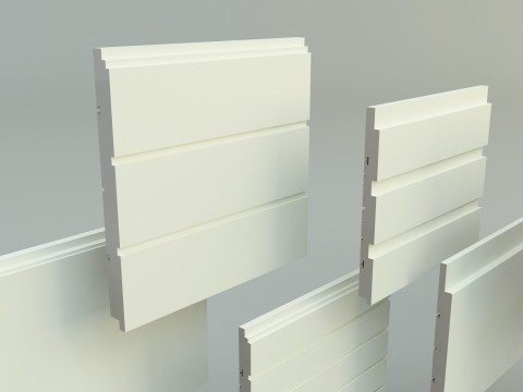 Building cladding models 3D Model