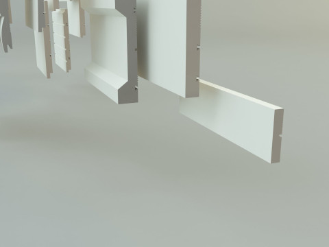 Building cladding models 3D Model