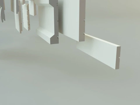 Building cladding models 3D Model