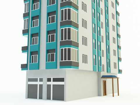 Building house 3D 模型