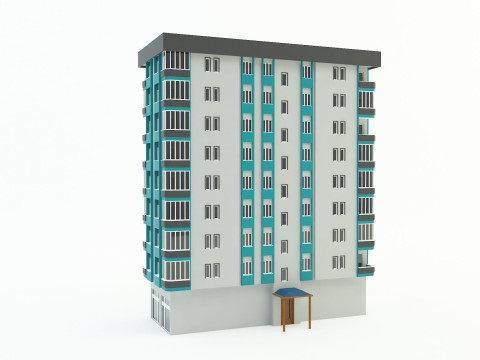 Building house 3D 模型