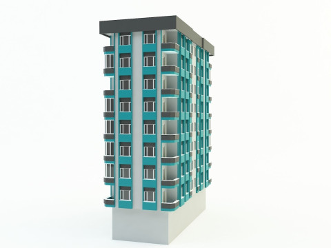 Building house 3D 模型