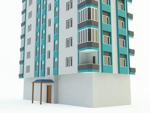 Building house 3D 模型