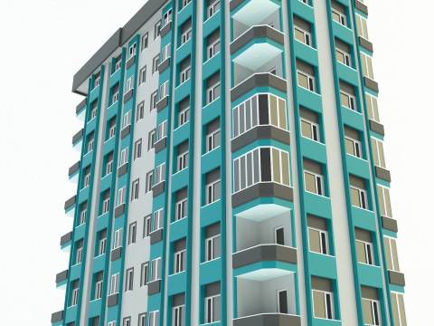 Building house 3D 模型