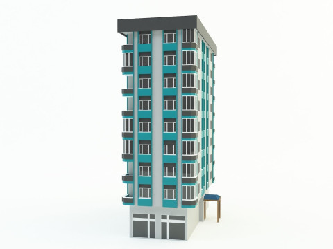 Building house 3D 模型