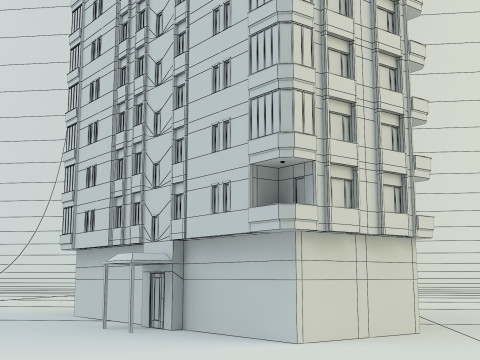 Building house 3D 模型