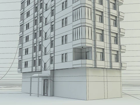 Building house 3D Model
