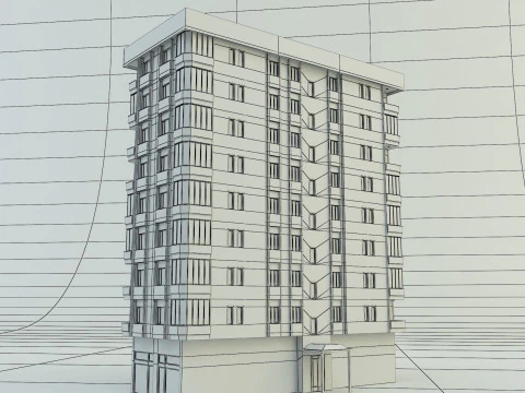 Building house 3D Model