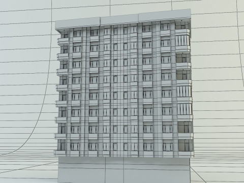 Building house 3D 模型