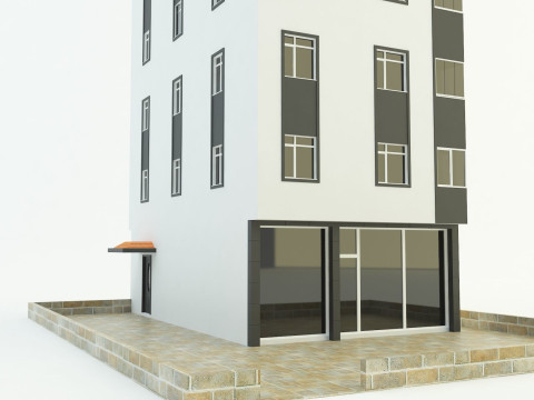 Building house 3D 模型