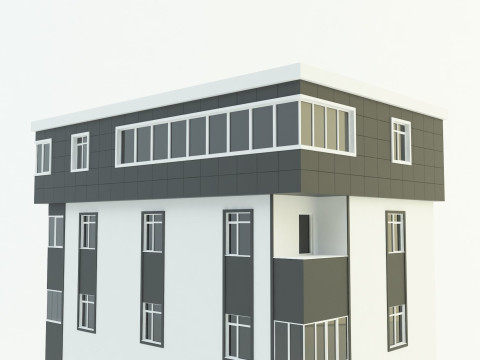 Building house 3D 模型