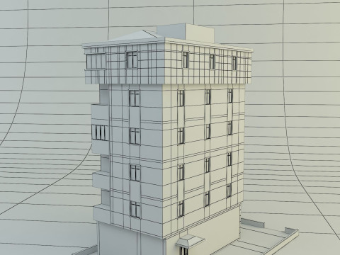 Building house 3D 模型
