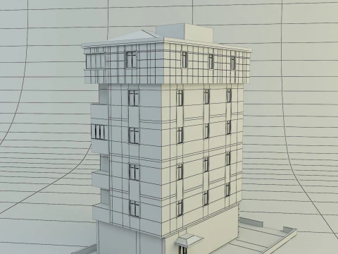 Building house 3D Model