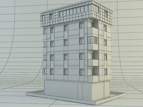 Building house 3D 模型