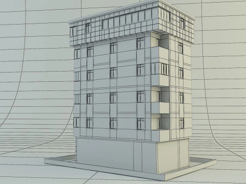 Building house 3D Model