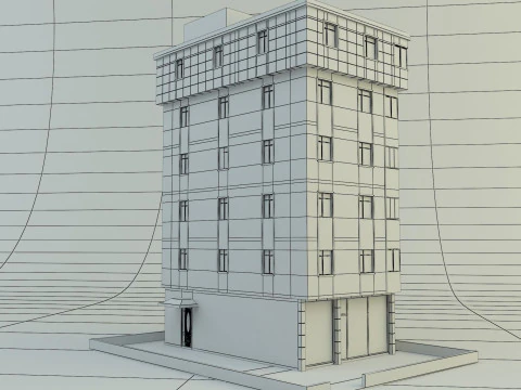 Building house 3D Model