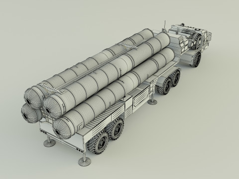 C400 triumph air defense 3D 모델