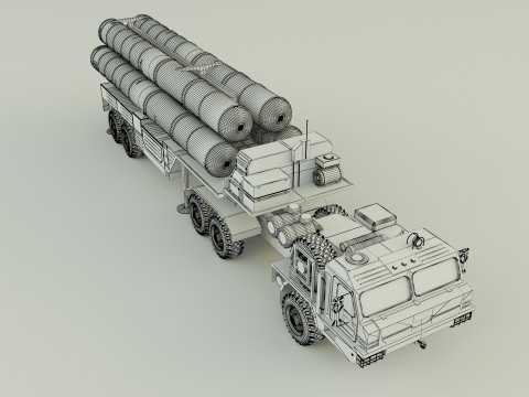 C400 triumph air defense 3D 모델