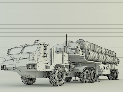 C400 triumph air defense 3D 모델