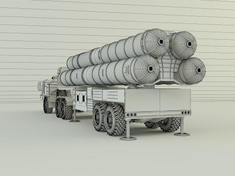 C400 triumph air defense 3D 모델