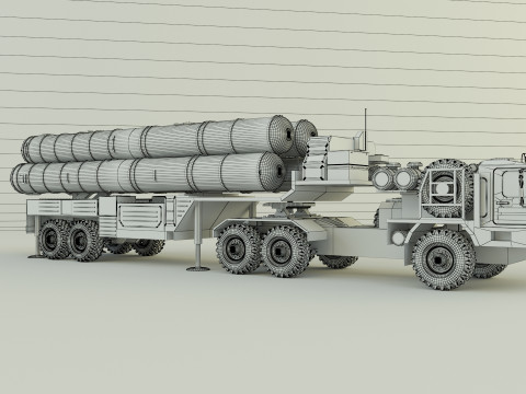 C400 triumph air defense 3D 모델