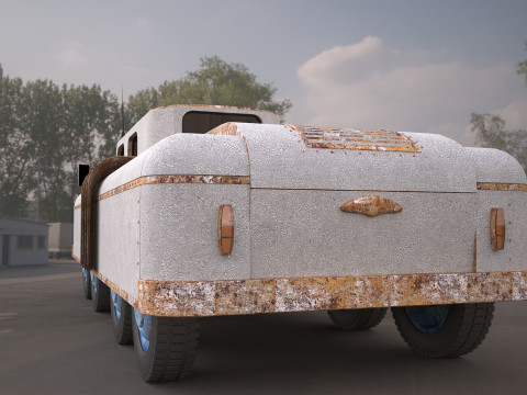 Chelyabinsk ATV Military Vehicle Modelo 3D