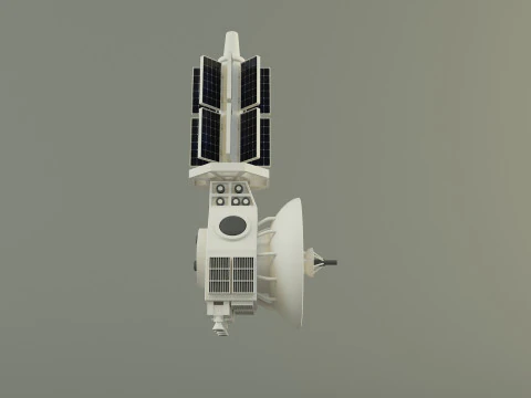 Communication satellite 61 3D Model