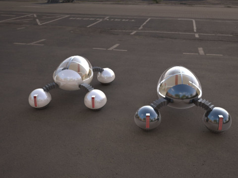 Concept car cx15 Modelo 3D
