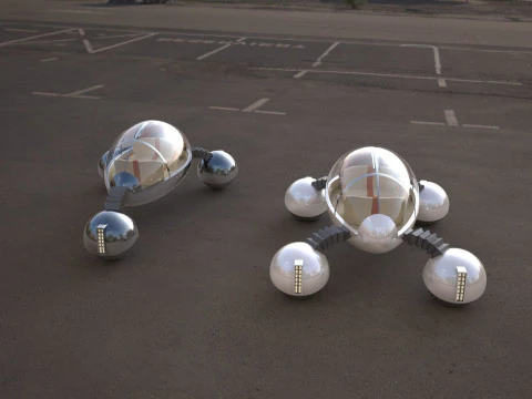 Concept car cx15 3D Model