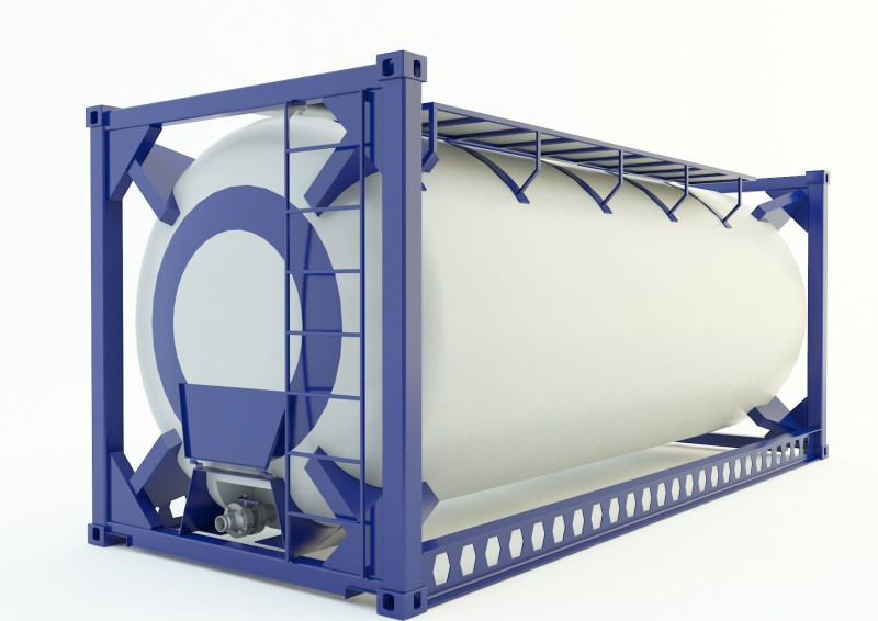 Container tank Model 3D .c4d .max .obj .3ds .fbx .stl .blend 