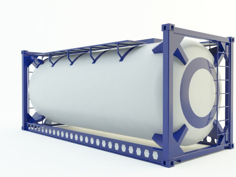 Container tank Model 3D