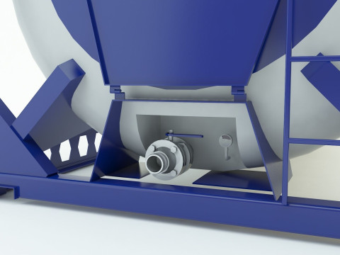 Container tank Model 3D