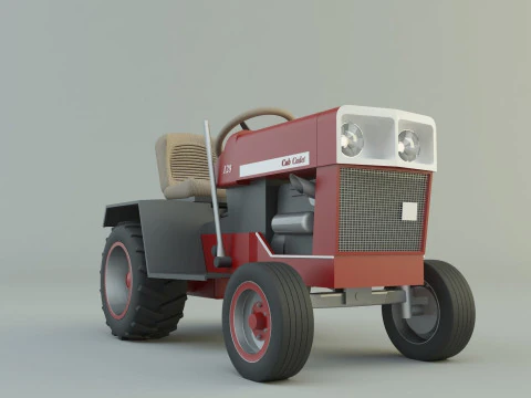 Cub Cadet 128 trekker 3D Model