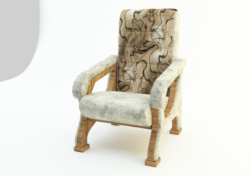 Design armchair Modelo 3D .c4d .max .obj .3ds .fbx .stl .blend 