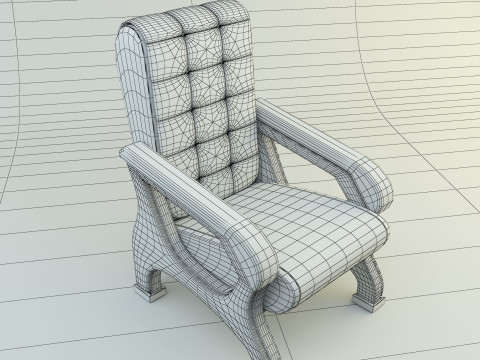 Design armchair Modelo 3D