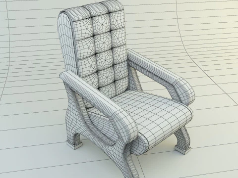 Design armchair 3D Model