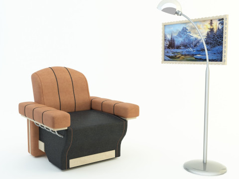 Design sofa lamp 3Dモデル