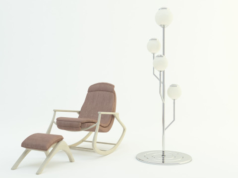 Design sofa lamp 3D Model