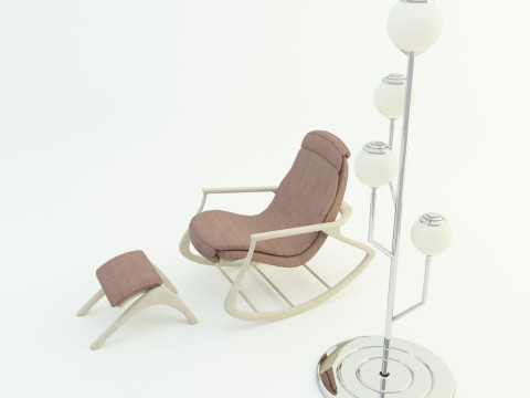 Design sofa lamp 3D 模型