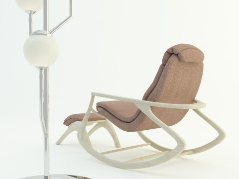 Design sofa lamp 3D 模型