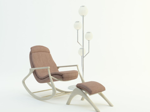 Design sofa lamp 3D 模型
