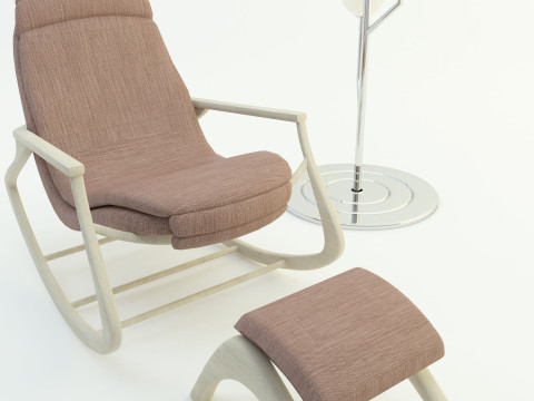 Design sofa lamp 3D 模型