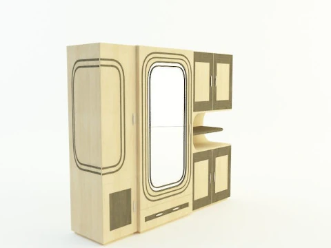Dress cabinet 3D Model