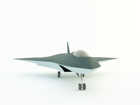 FA X61 war plane 1 3D Model
