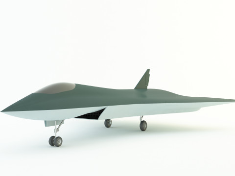 FA X61 war plane 1 3D मॉडल