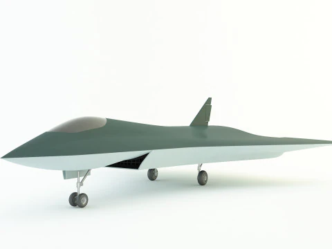 FA X61 war plane 1 3D Model