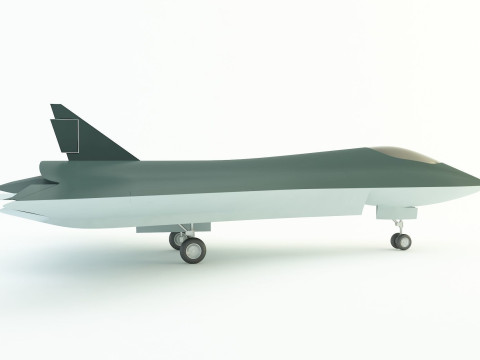 FA X61 war plane 1 3D मॉडल