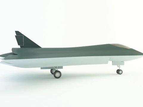 FA X61 war plane 1 3D Model